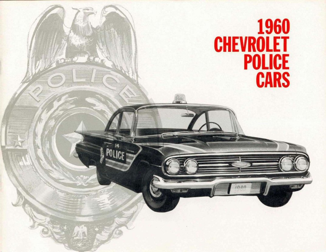 1960 Chevrolet Police Vehicles Brochure Page 11